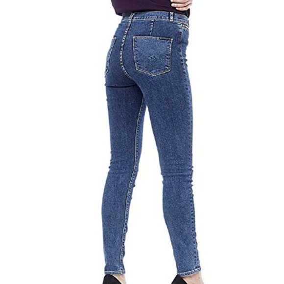Hudson Jeans High-Waist Super-Skinny Jeans Blue 26 - Picture 2 of 7